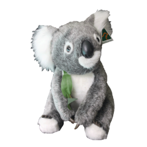 Sue Koala with Gum Leaves 10" (25cm)