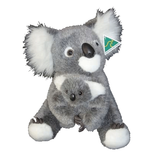 Jolly Koala with Baby 8" (20cm)