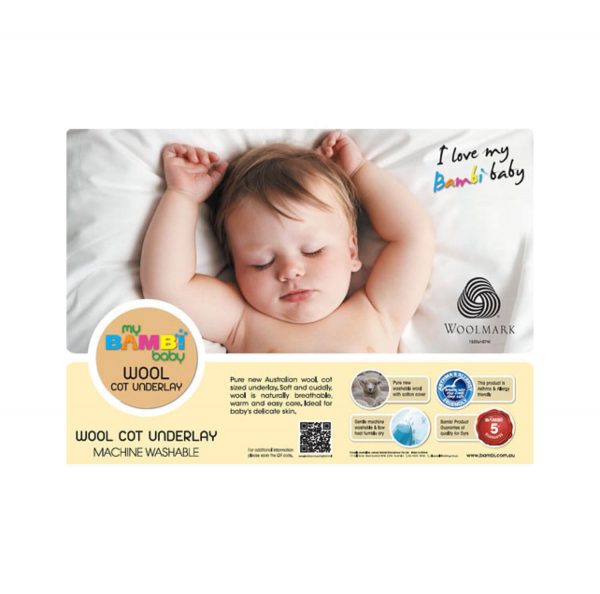 Wool Cot Underblanket